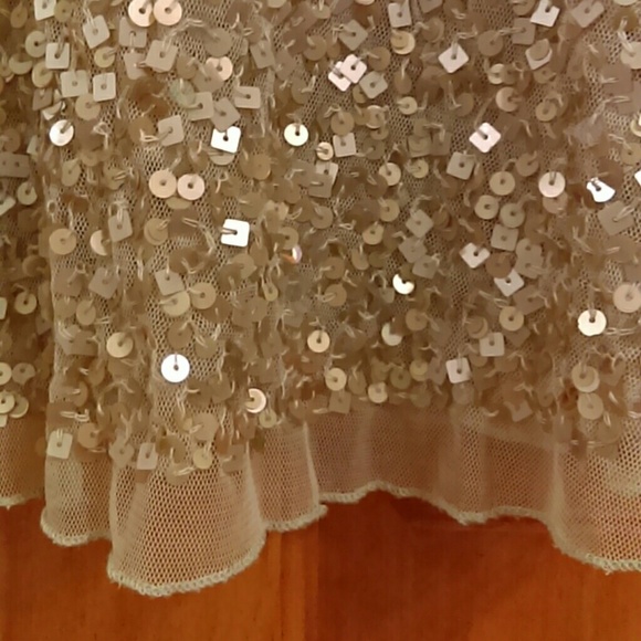 Chan Luu gold sequined top - Picture 2 of 2